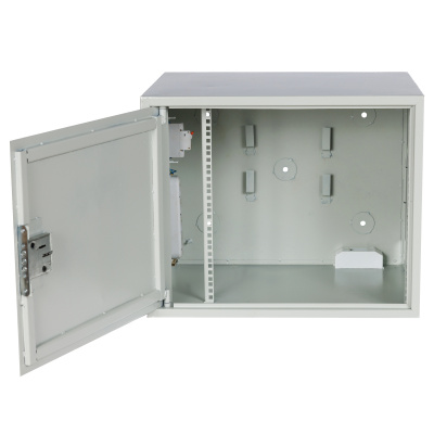 Шкаф антивандальный ШТА Е-29 (10U) с DIN рейками 19'' и электрикой